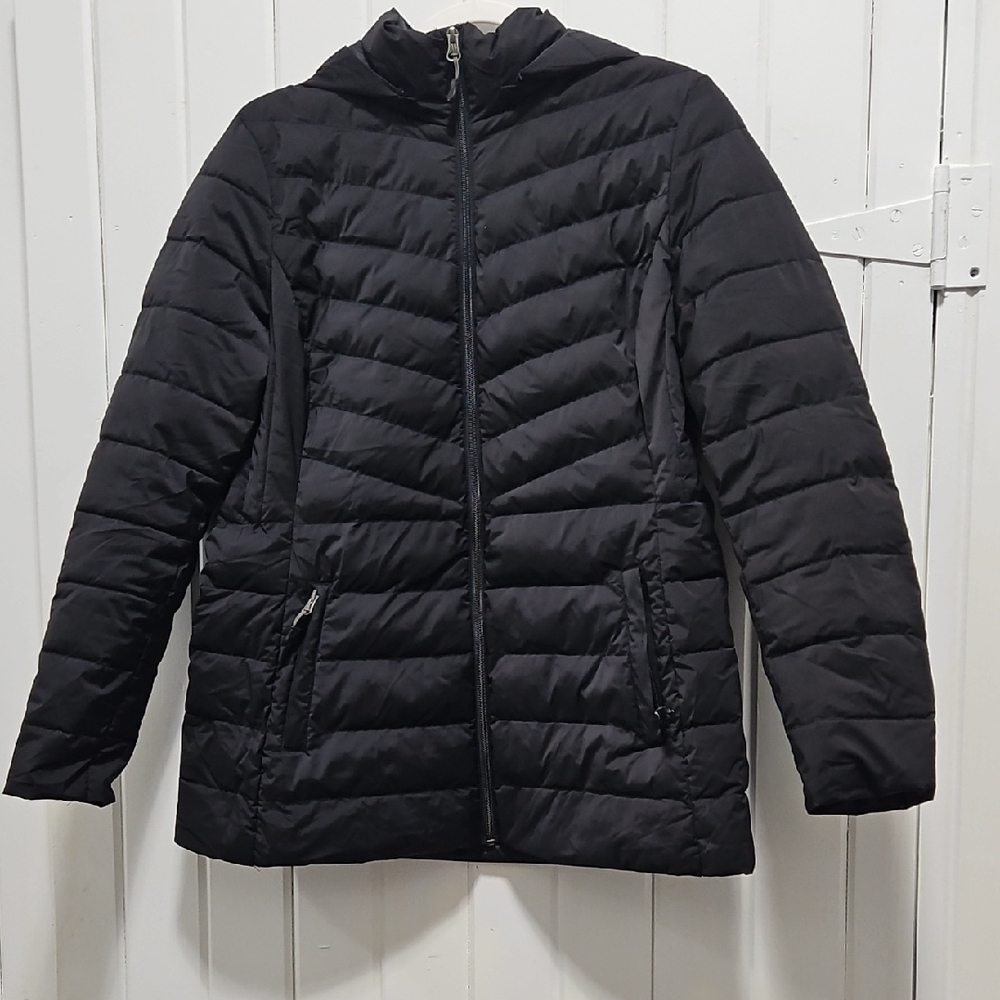 32 Degrees Women's Black Puffer Jacket